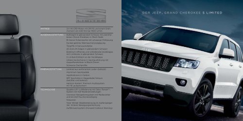 DER JEEP® GRAND CHEROKEE S LIMITED - Autohaus Weitmann