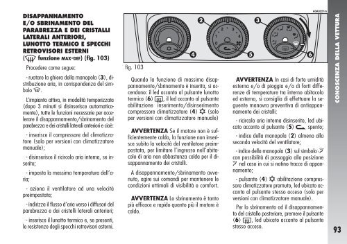 conoscenza della vettura - Cesaro