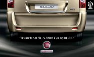Technical specifications and equipment. - Fiat Professional