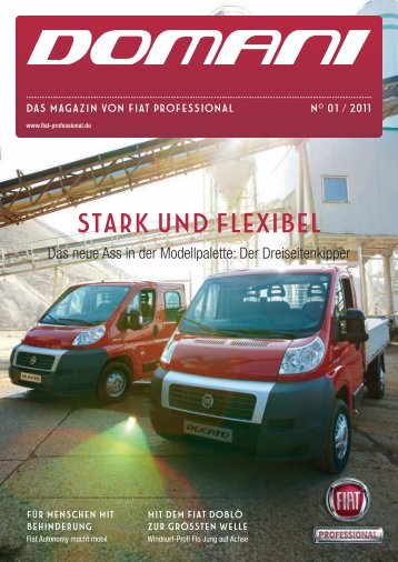 Domani - Das Magazin von Fiat Professional | Ausgabe 01/2011