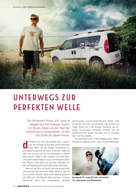 Domani - Das Magazin von Fiat Professional | Ausgabe 01/2011