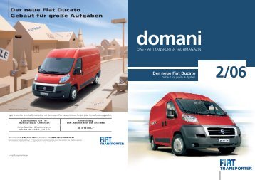 Der neue Fiat Ducato Gebaut für große Aufgaben - Fiat Professional