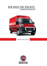 Technische Daten - Fiat Professional