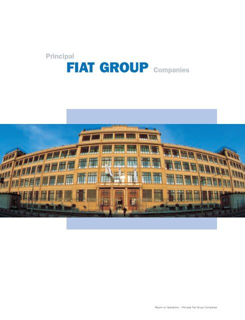 THE FIAT GROUP IN