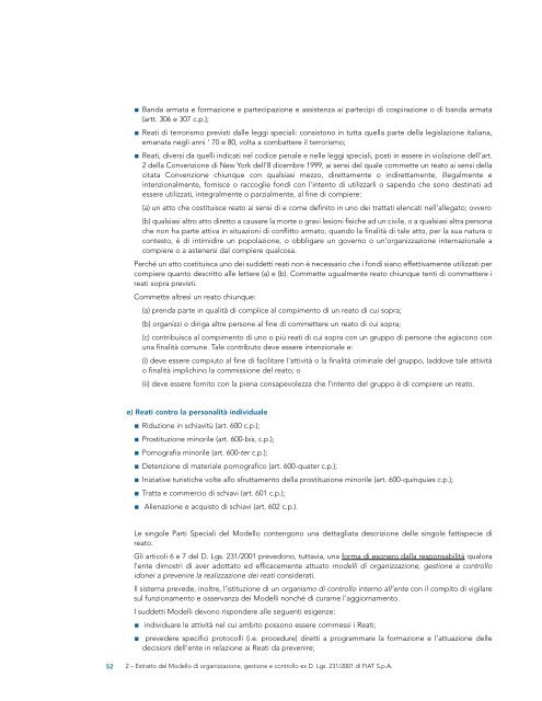 Relazione sulla Corporate Governance (Marzo 2006) - Fiat SpA