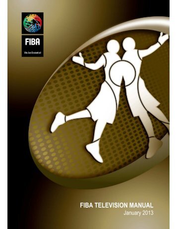 FIBA TV MANUAL Jan 2013