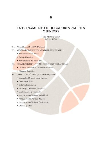 ENTRENAMIENTO DE JUGADORES CADETES Y JUNIORS - Fiba