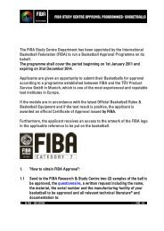 FIBA General Statutes 2006