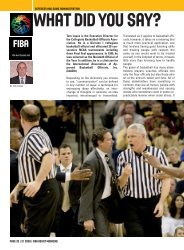 Referees and Game Administration - Fiba