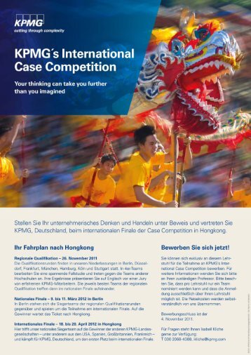 KPMG's International Case Competition 2011 / 2012 - FIBA