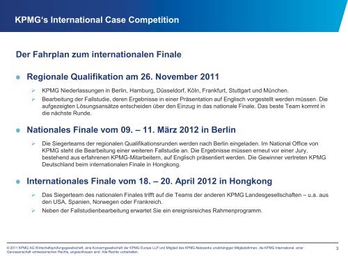 KPMG's International Case Competition 2011 / 2012 - FIBA