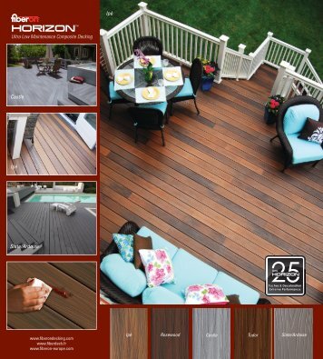 Brochure fiberon® HORIZON - Fiberdeck