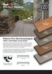 Fiberon Pro-Tect terrassegulv - Fiberon Europe