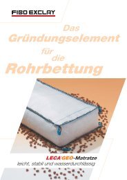 Gründungselement - Fibo Exclay Deutschland GmbH