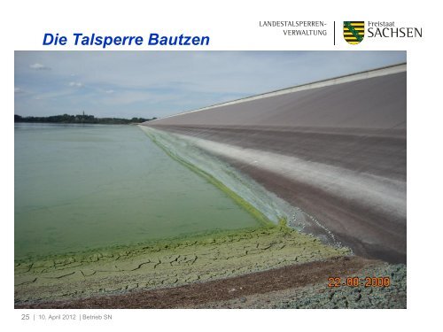 Die Talsperre Bautzen