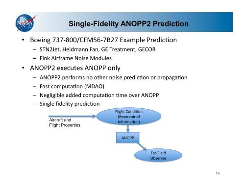 Aircraft System Noise Prediction Status of ANOPP2 - FICAN