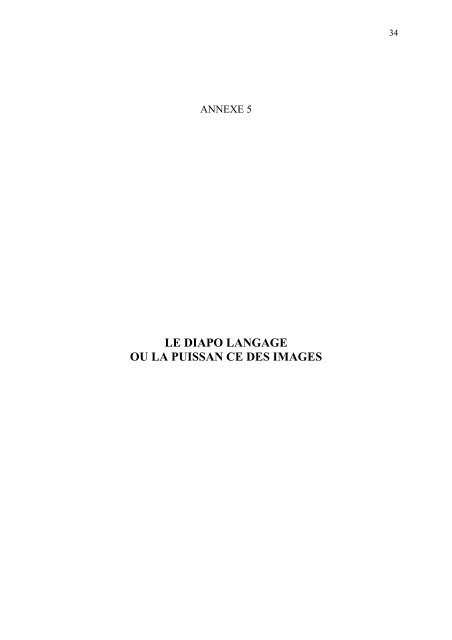 Etude sur les repères pour une définition de stratégies ... - FIDAfrique