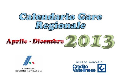 Calendario Regionale Estivo - Fidal Lombardia