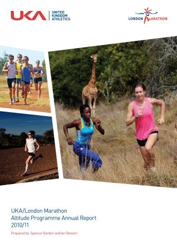 UKA/London Marathon Altitude Programme ... - Fidal Lombardia