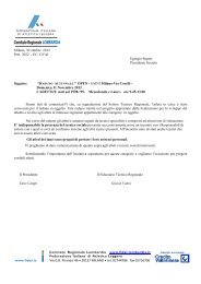 Comitato Regionale LOMBARDIA - Fidal Lombardia