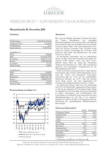 101130 Monatsbericht November 2010 V3.2 - Fidecum AG