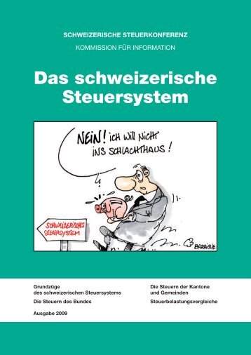 Das schweizerische Steuersystem - Fidfinvest Treuhand, Zug