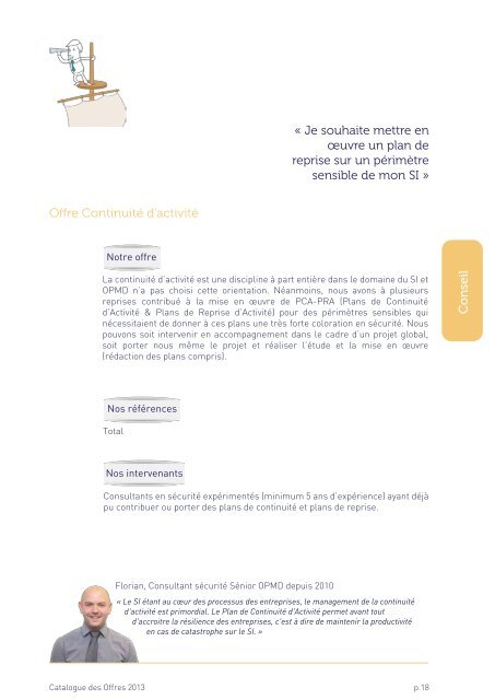 Catalogue des Offres OPMD 2013