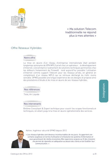 Catalogue des Offres OPMD 2013