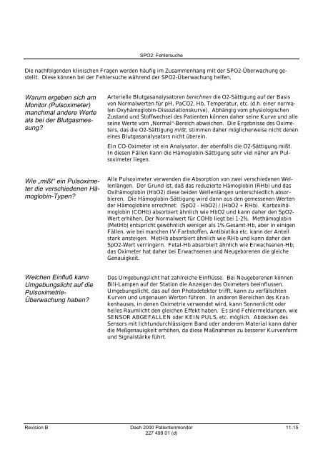 Technische Spezifikationen (PDF) - Berger Medizintechnik GmbH