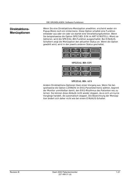 Technische Spezifikationen (PDF) - Berger Medizintechnik GmbH