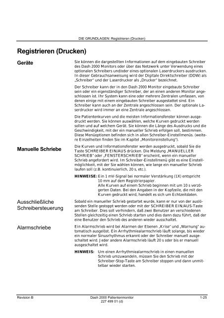 Technische Spezifikationen (PDF) - Berger Medizintechnik GmbH