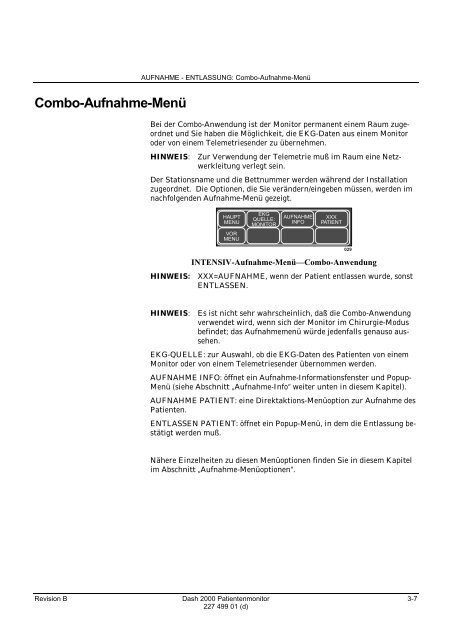 Technische Spezifikationen (PDF) - Berger Medizintechnik GmbH