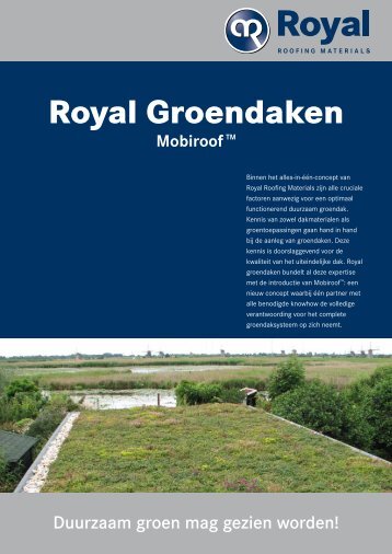 Royal Groendaken / Mobiroof