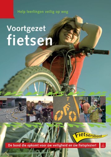 Brochure Voortgezet Fietsen - Fietsersbond