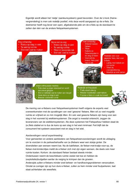 Feiten over de elektrische fiets - Fietsberaad