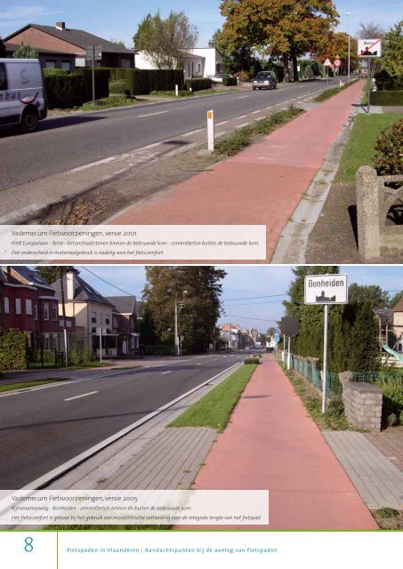 Fietspaden in Vlaanderen - Goede praktijkvoorbeelden - Mobiel ...