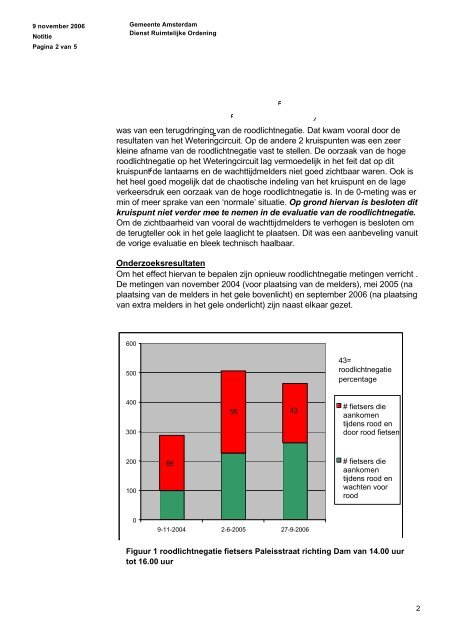 Evaluatierapport wachttijdvoorspeller gemeente ... - Fietsberaad