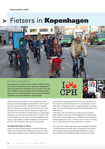 Fietsers in Kopenhagen - Fietsberaad