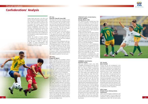 Report and Statistics - FIFA.com