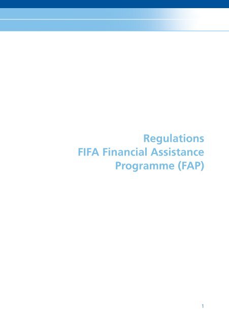 FAP Reglement Inhalt E F S D.indd - FIFA.com