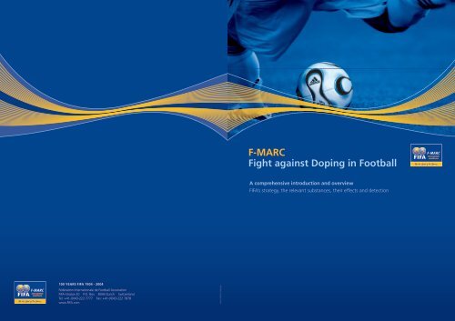 F-MARC Fight against Doping in Football (part I) - FIFA.com