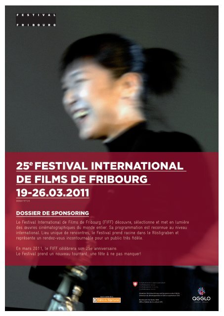 25 FEStIval INtERNatIONal DE FIlmS DE FRIbOuRG 19-26.03.2011