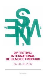 Programmheft - Festival International de Film de Fribourg