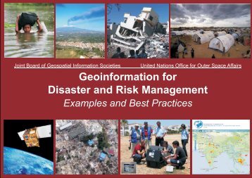 Geoinformation for Disaster and Risk Management - ISPRS