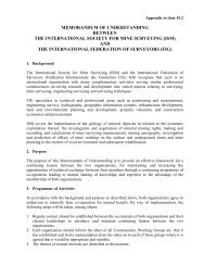 Memorandum of Understanding, 2000 - FIG