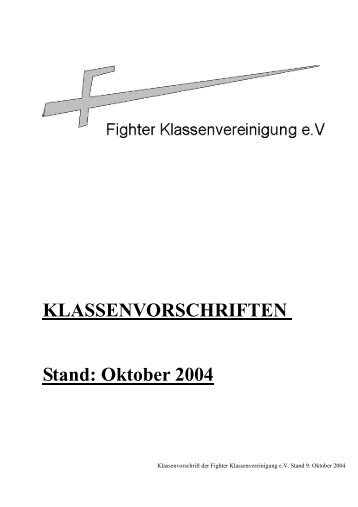 Download (Pdf) - Die Fighter Klassenvereinigung