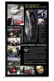 Free Press Automotive Leadership Awards - The Fighting Pi