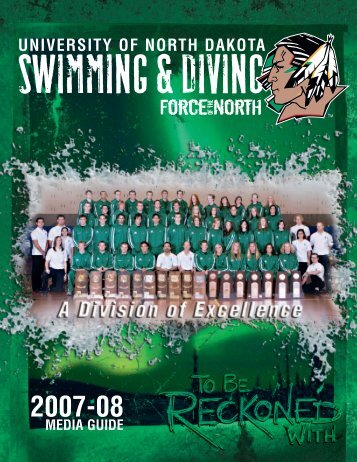 2007-08 Swimming and Diving Media Guide - University of North ...