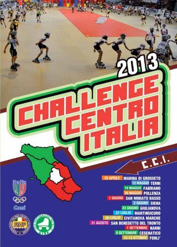 scarica la brochure informativa challenge centro italia 2013