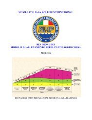 Revisione dei Modelli di Allenamento - Federazione Italiana Hockey ...